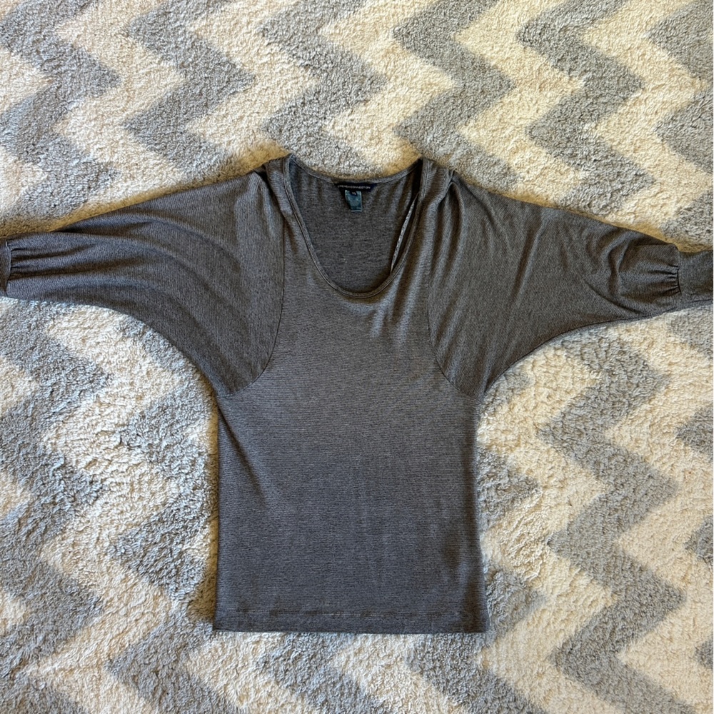 French Connection Top Scoop Neck